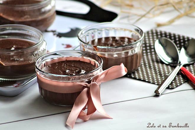 Crèmes au chocolat,cremes au chocolat sans oeufs,cremes au chocolat recettes