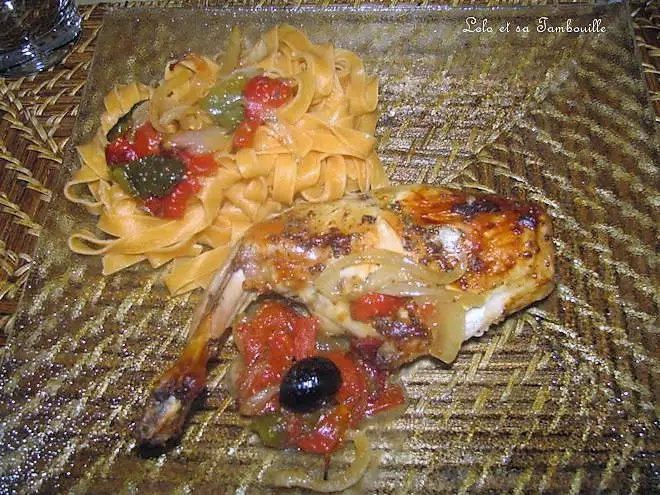 Lapin aux légumes confits