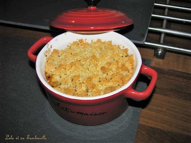 Crumble de légumes