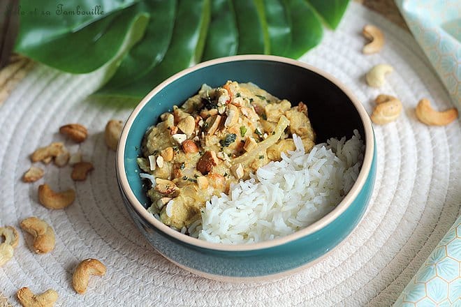 Poulet créole à la banane