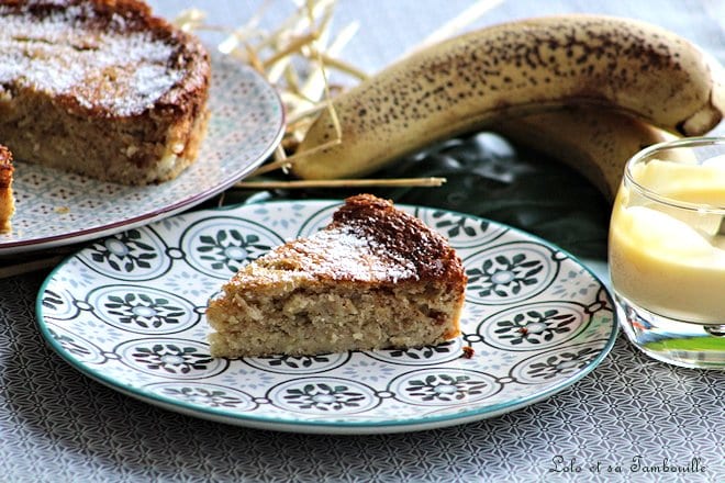 Gâteau à la banane & poudre d'amande