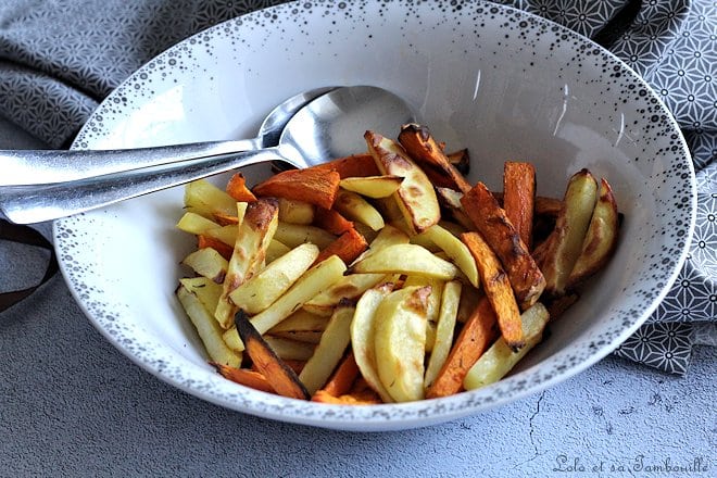 Frites maison au four