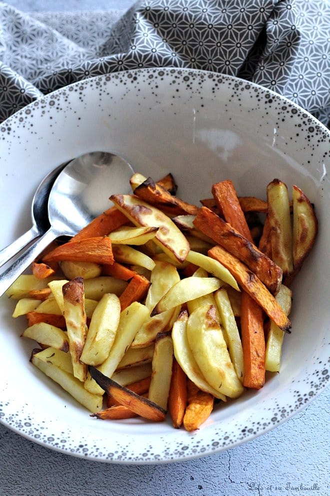 Frites maison au four • Recette de Lolo et sa tambouille