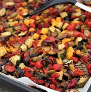 Légumes rôtis au four