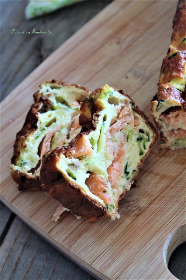 Terrine de courgettes & saumon fumé • Recette de Lolo et sa tambouille