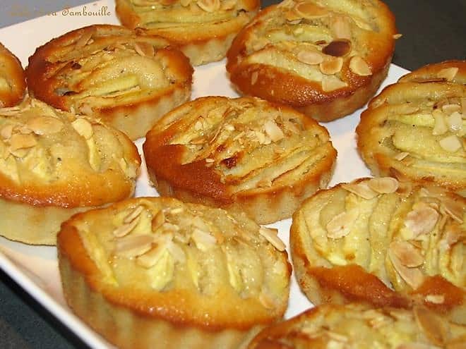 Tartelettes amandines aux pommes & épices