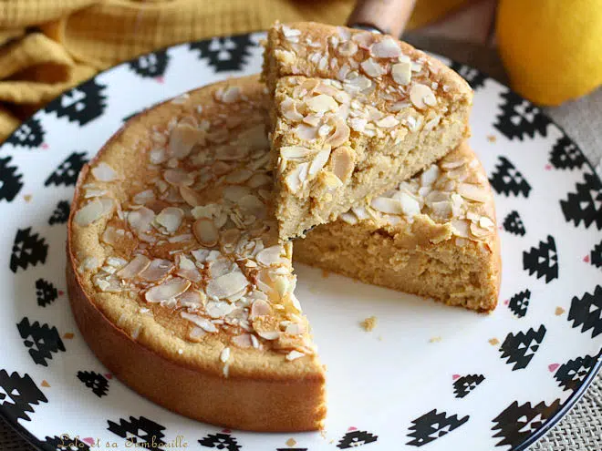 Gâteau citron,gâteau citron amande à tomber par terre,gâteau citron amande sans beurre,gâteau citron amande