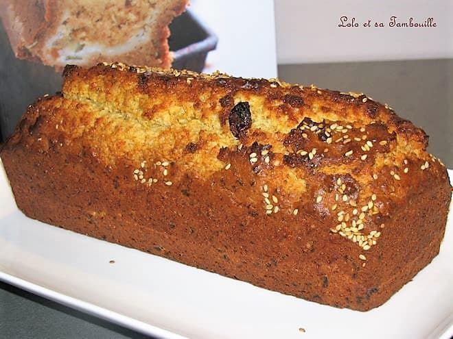 Cake aux abricots secs