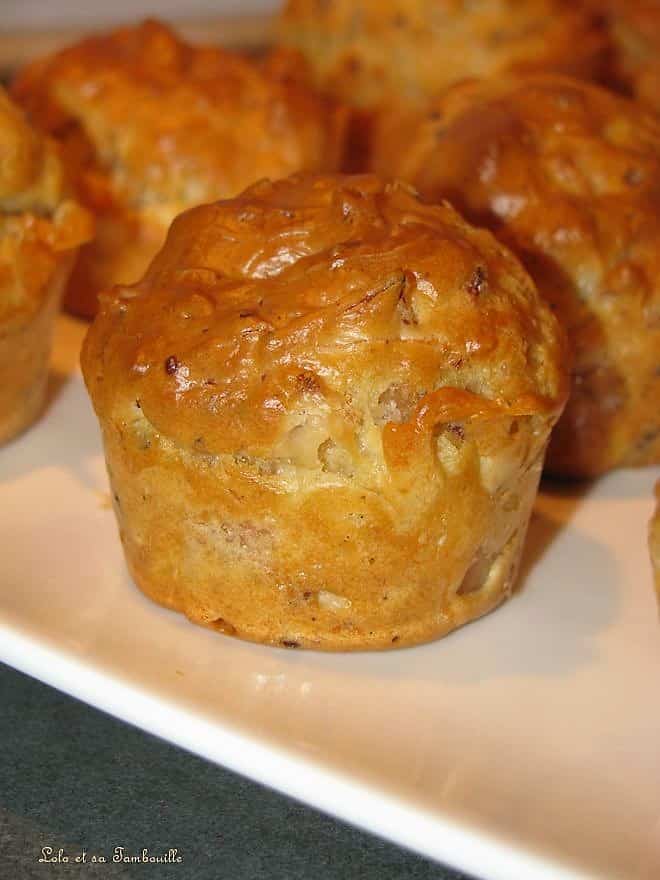 Mini muffins au jambon