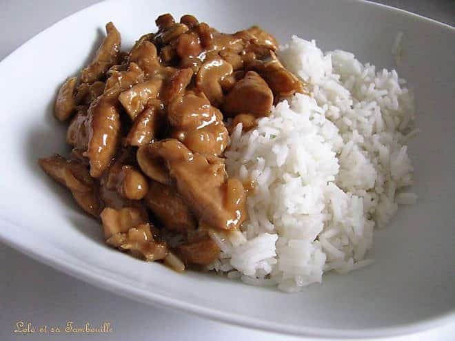 Poulet aux noix de cajou