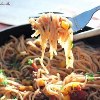 Spaghettis à la bohémienne