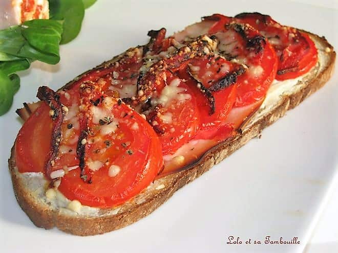 Tartines de tomates