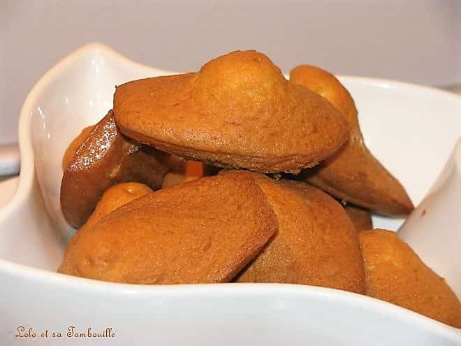 Madeleines à l'arôme citron