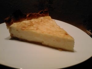 tarte fromage blanc citronnée sandra
