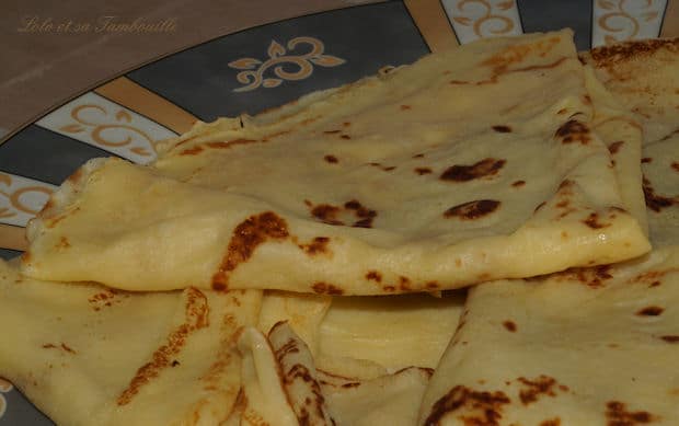 Crêpes au lait fermenté