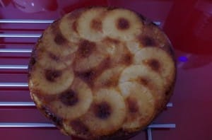 ludivine gâteau renversé aux pommes avec ananas