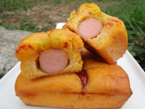 mini cakes hot dog mimi