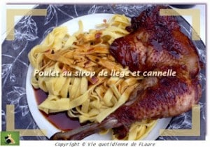 poulet_sirop de liège_cannelle Flaure
