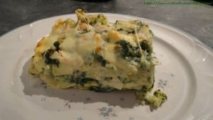 lasagne verde de sa maman Mely