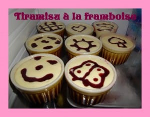 tiramisu à la framboise