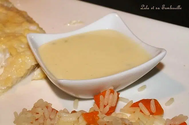 Sauce blanche {pour poisson blanc} • Recette de Lolo et sa tambouille