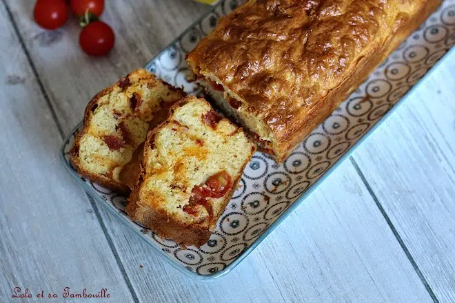 Cake aux tomates cerises