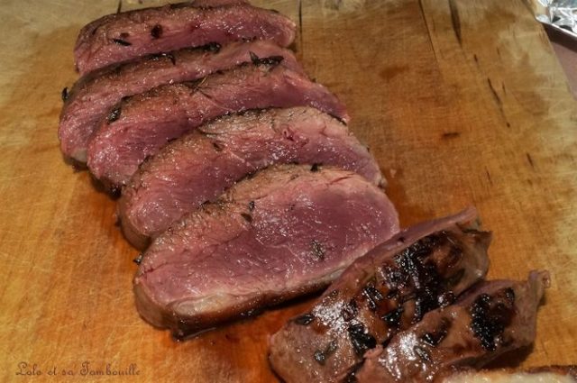 Magret de canard à la plancha • Recette de Lolo et sa tambouille