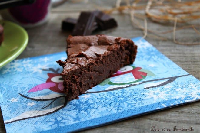 Fondant au chocolat & fromage blanc