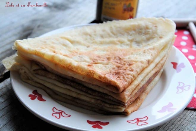 Crêpes allégées