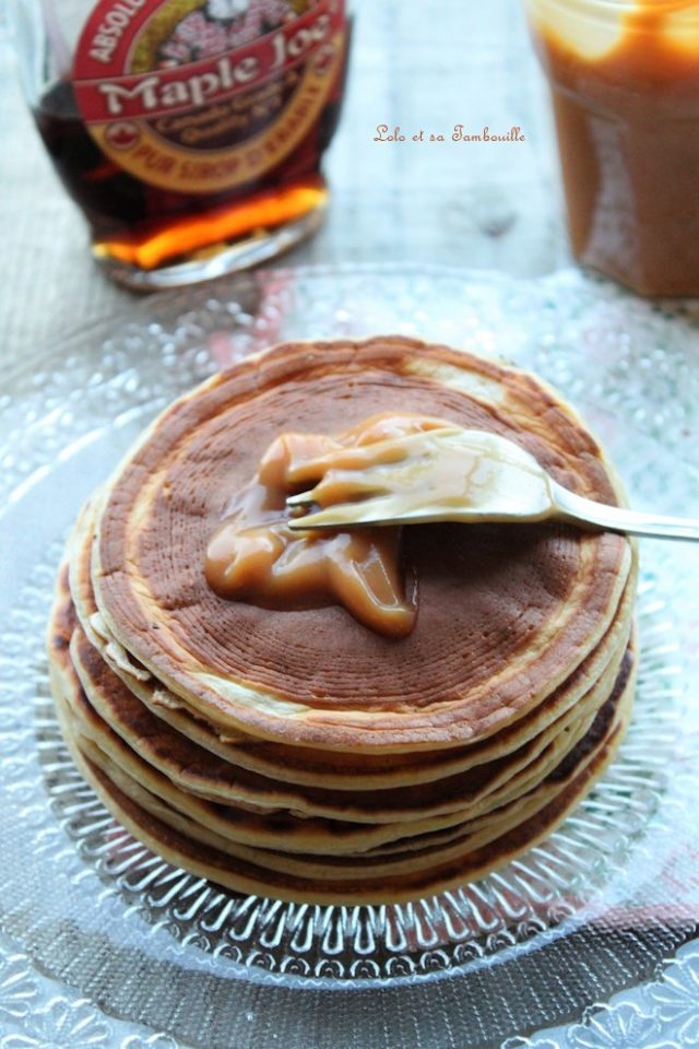 Pancakes légers au fromage blanc • Recette de Lolo et sa tambouille