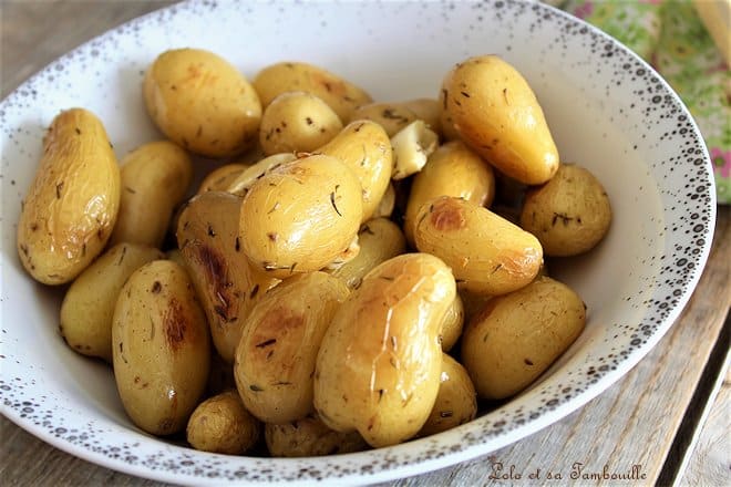 Pommes de terre grenailles au four