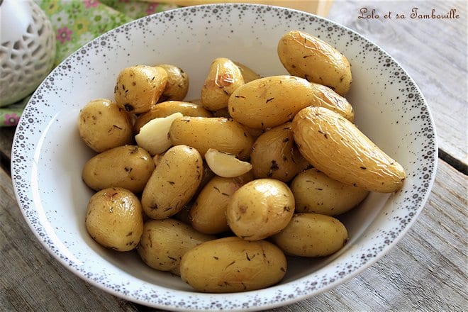 Pommes de terre grenailles au four