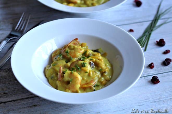 One pot pasta crevettes