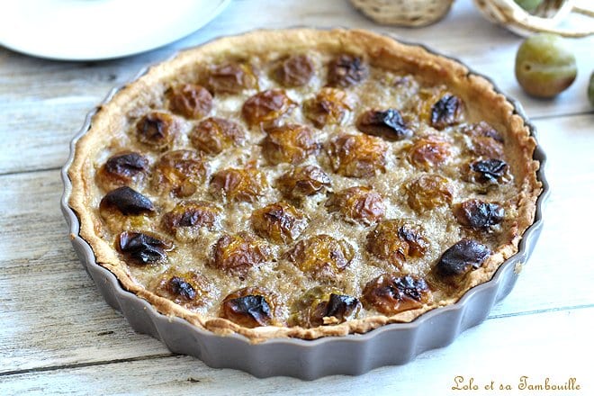 Tarte aux prunes