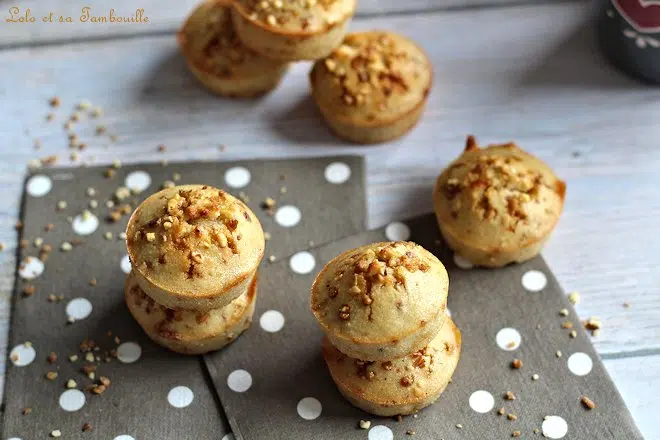 Financiers au praliné