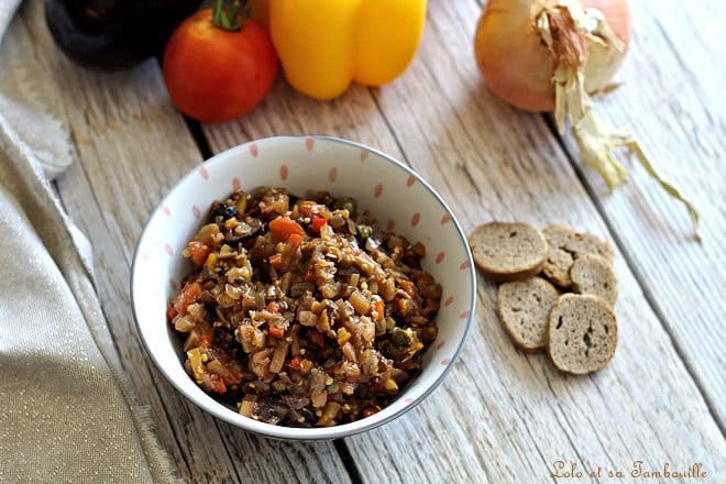 Caponata d’aubergines