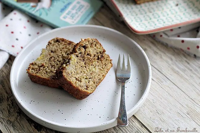 Banana bread flocons avoine