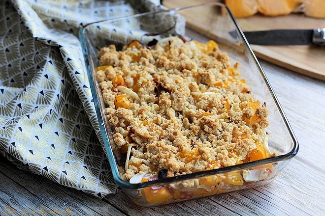 Crumble de potimarron