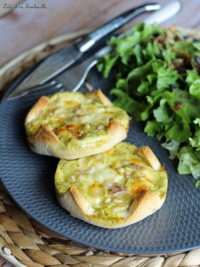 Quiches express {tomme & jambon}