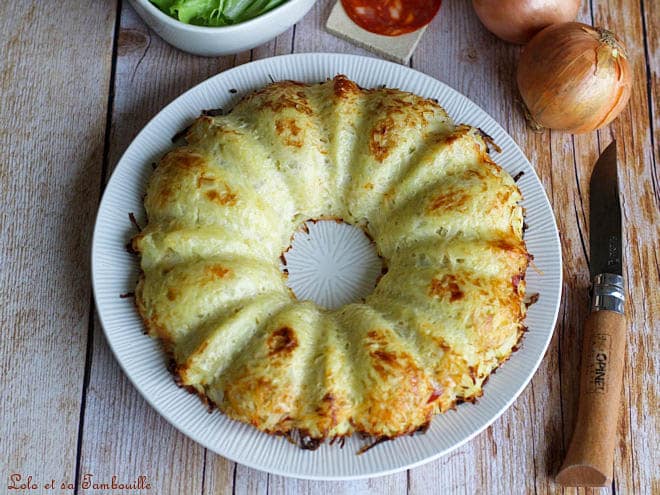 Gâteau pommes terre chorizo