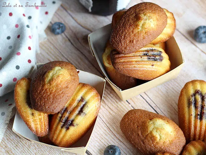 madeleines,confiture