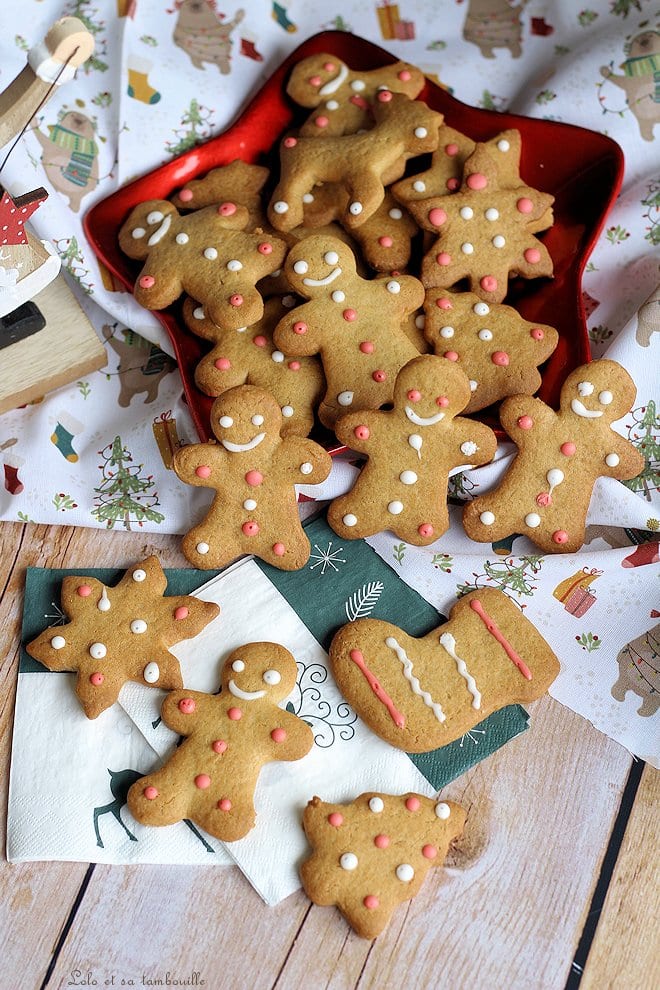 Gingerbread {biscuits aux épices}