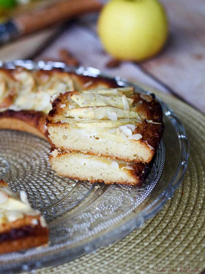 tarte sans fond aux pommes, recette tarte sans fond sans gluten