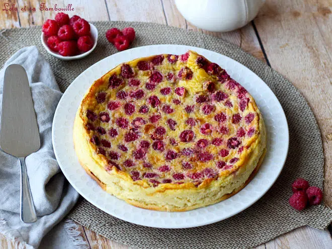 Clafoutis aux framboises,clafoutis framboises