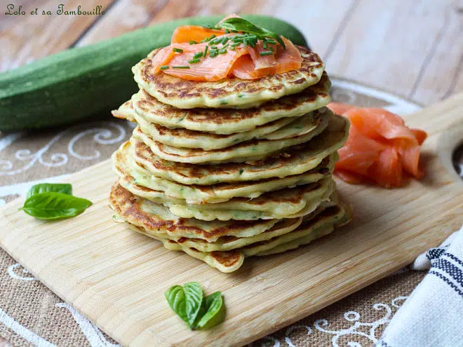 pancakes aux courgettes,pancake aux courgettes ww,pancakes courgettes parmesan