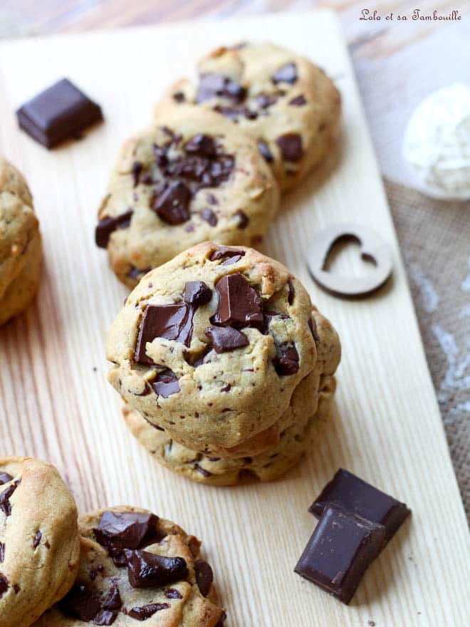 recette cookies chocolat huile d'olive, cookies faciles chocolat huile d'olive