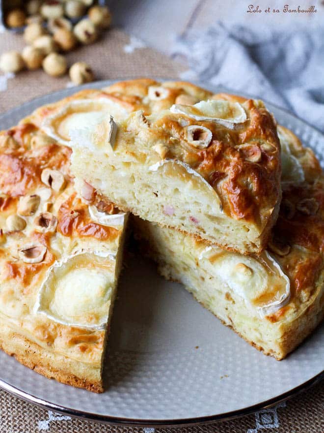 cake aux oignons lardons, cake aux oignons lardons chèvre, recette cake aux oignons facile