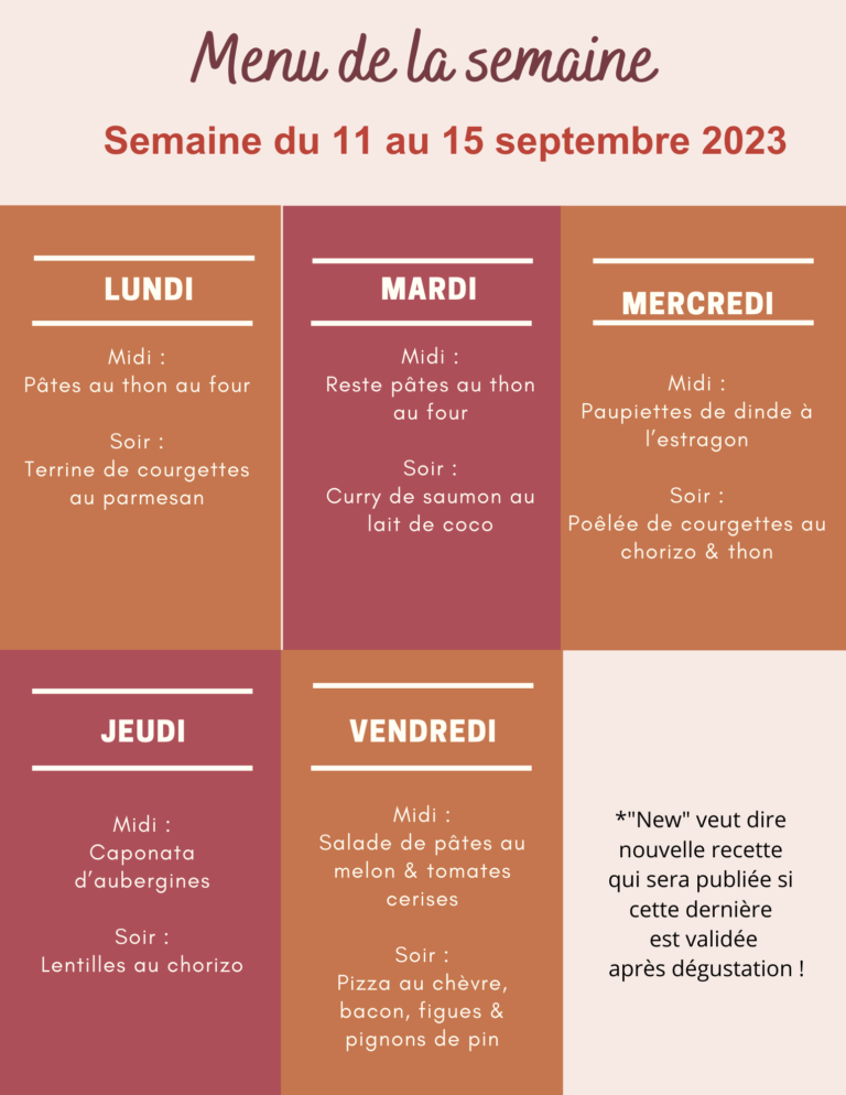 menu de la semaine du 11 au 15 septembre 2023,menu de la semaine,menu de la semaine à imprimer,menu de la semaine pas cher,menu de la semaine équilibré,menu de la semaine famille,menu semaine,menu semaine ete,menu semaine pas cher,menu semaine équilibré,menu semaine simple,menu semaine a imprimer