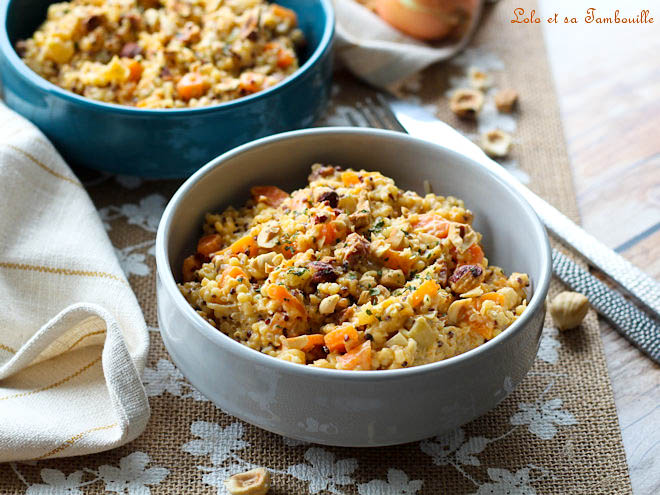 Riz pilaf au curcuma • Lolo et sa tambouille