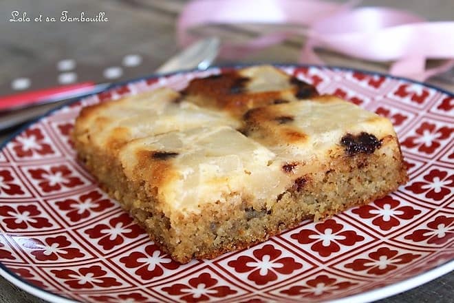 Gâteau aux poires